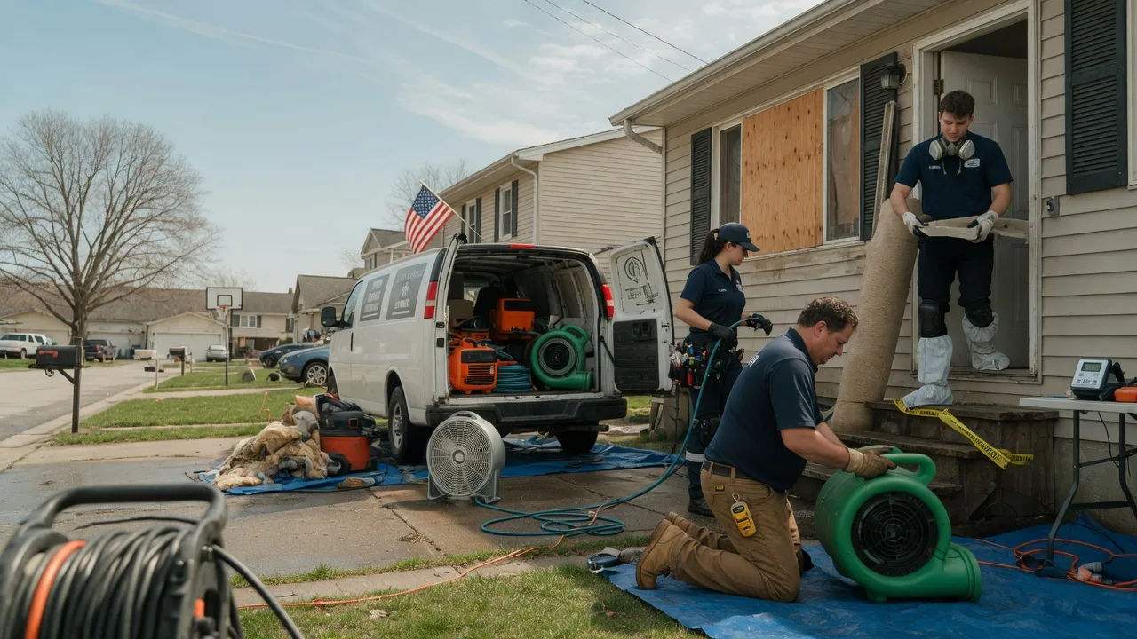 Water Damage Restoration in Ruso, ND near me
